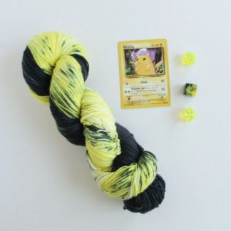 Pikachu themed yarn
