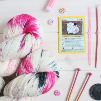 Clefairy Dust pokemon themed yarn