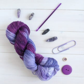 Lumpy Space Princess Adventure Time themed yarn