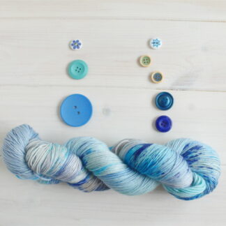 Squirtle Pokemon themed yarn