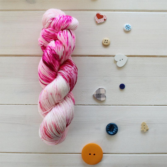 Shiny Mareep Pokemon themed yarn