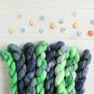 Sparkle sock yarn advent calendar