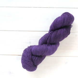 Lady Olenna's Poison: deep purple semi solid yarn