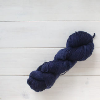 Deep Space: deep blue semi solid yarn