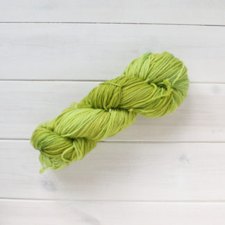 Goblin Smudge: green semi solid yarn