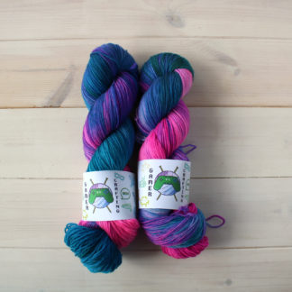 The Storm variegated sock yarn