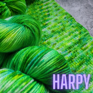 Harpy hand dyed yarn