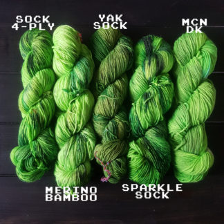 Axii Witcher hand dyed yarn