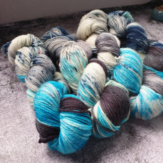 Angler Fish hand dyed yarn