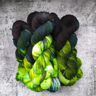 Davy Jones' Locker hand dyed yarn