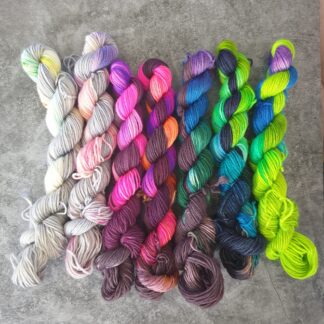 Epic Places hand dyed yarn gradient set