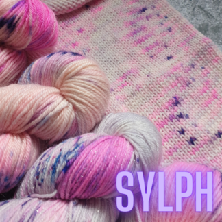 Sylph hand dyed yarn