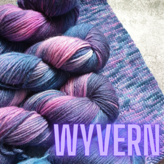 Wyvern hand dyed yarn