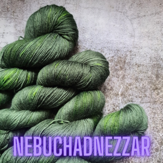 Nebuchadnezzar cyberpunk hand dyed yarn