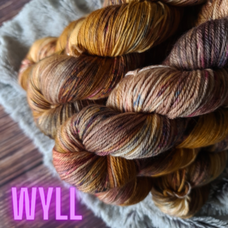 Wyll Baldur's Gate 3 hand dyed yarn