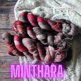 Minthara Baldur's Gate 3 hand dyed yarn