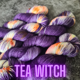 Tea Witch hand dyed yarn