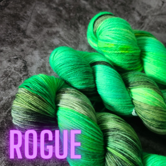 Rogue X-Men hand dyed yarn