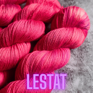 Lestat vampires Halloween hand dyed yarn