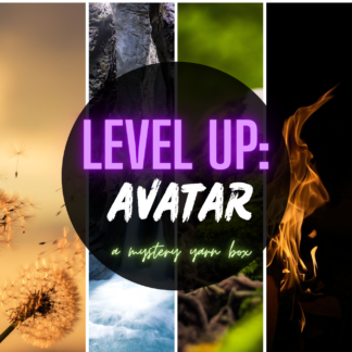Level Up mystery yarn boxes